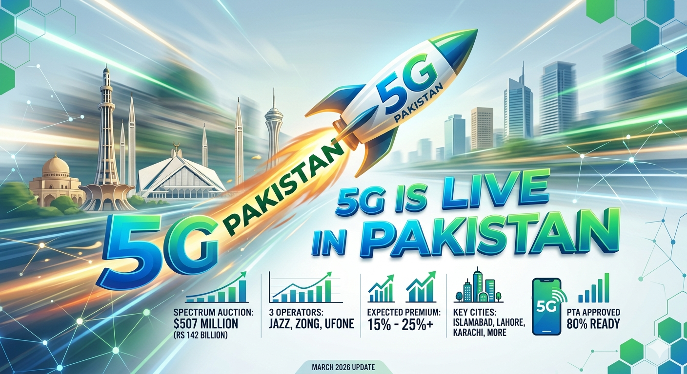 How much will 5G cost in Pakistan?